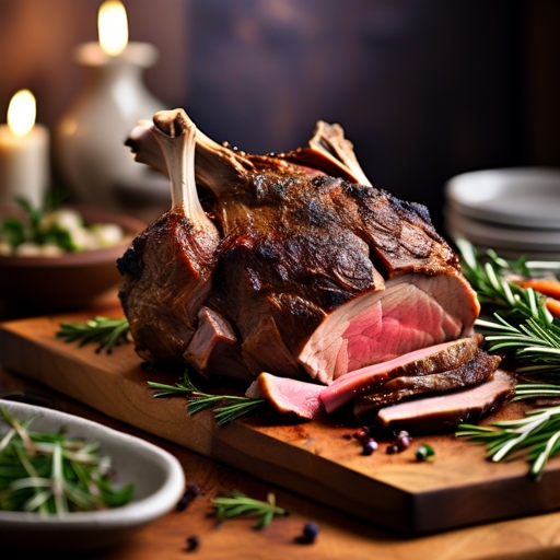 שוק טלה בתנור שמתפרק מהעצם במתכון מושלם לכל אירוח