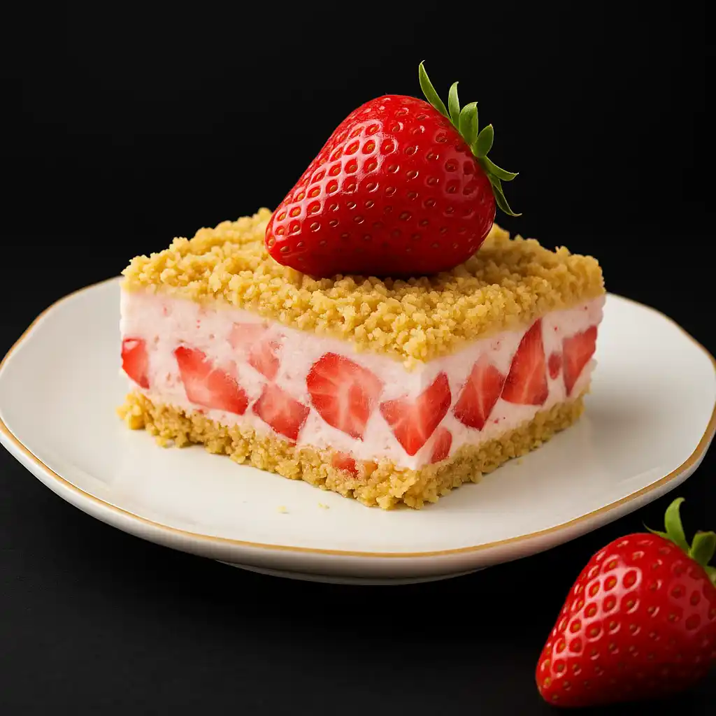 עוגת תותים קפואה