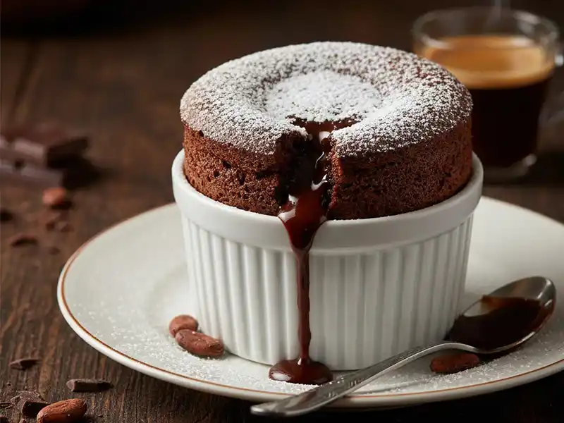 סופלה שוקולד