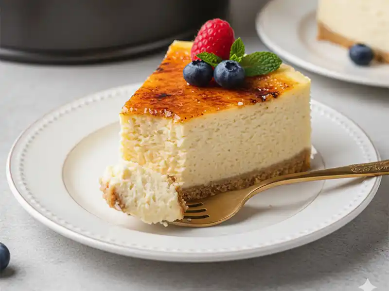 עוגת גבינה קרם ברולה