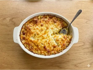 פשטידת תירס וגבינות עשירה